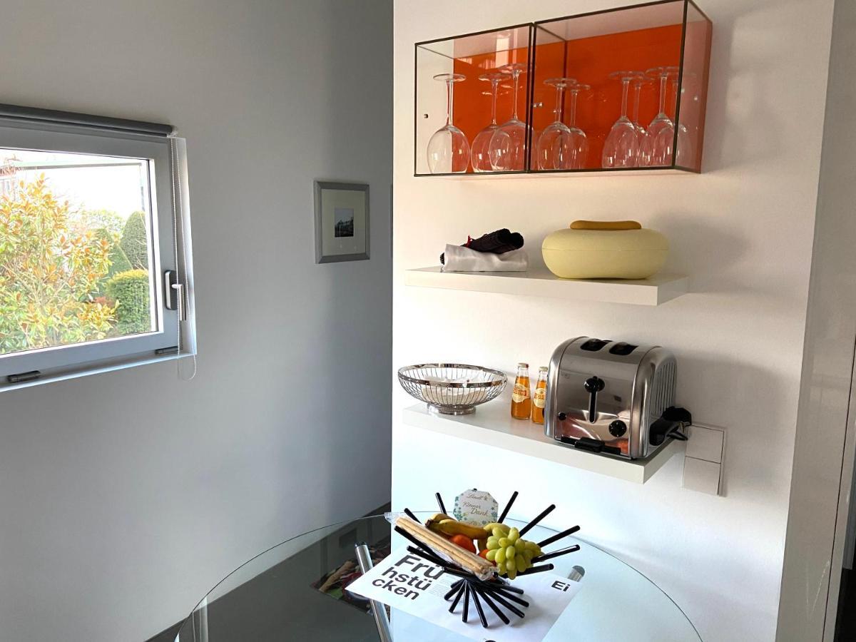 Modernes Studio Auf Der Sonnenterrasse Baden-Baden Kültér fotó