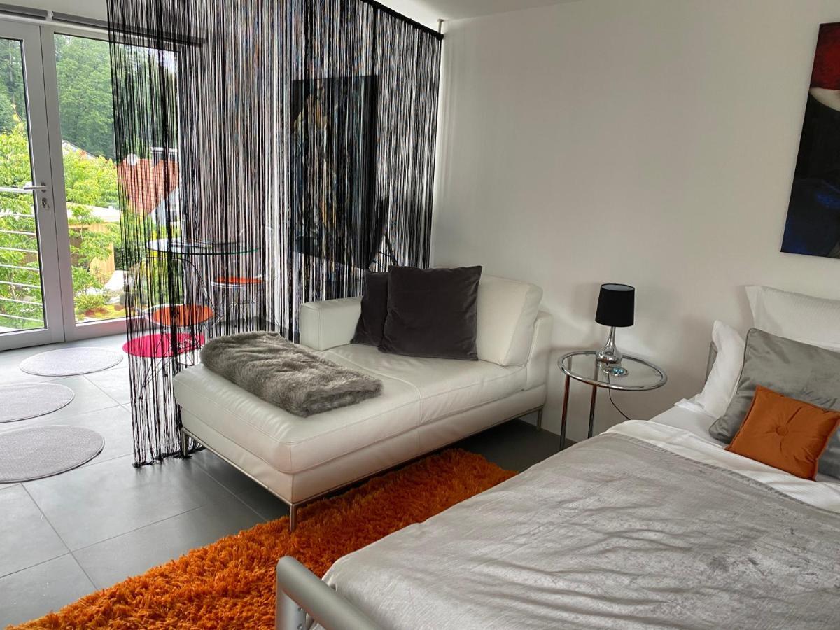 Modernes Studio Auf Der Sonnenterrasse Baden-Baden Kültér fotó