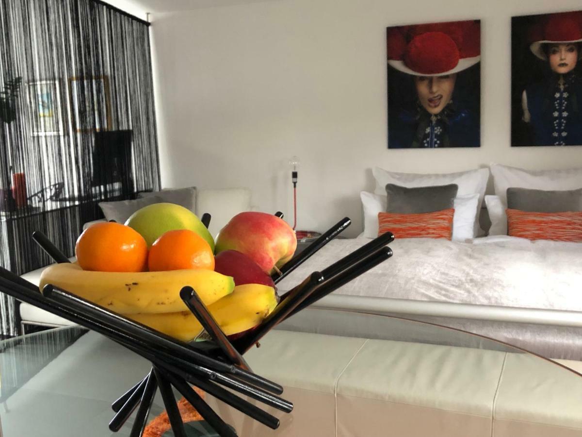 Modernes Studio Auf Der Sonnenterrasse Baden-Baden Kültér fotó